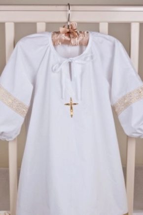 Bir erkek için vaftiz gömleği - nedir bu?