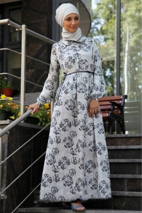 Vestidos musulmanes elegantes y hogareños.