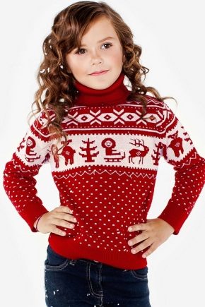 Suéter cálido para niños para el invierno.