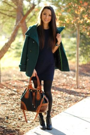 green coat