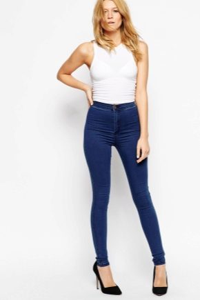 High waisted jeggings