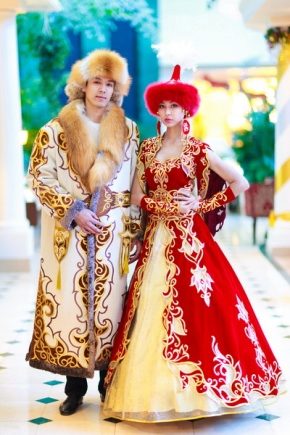 traje nacional cazaque