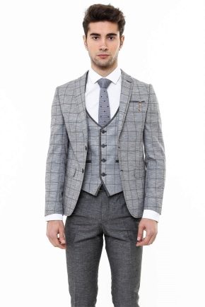Men's three-piece suit