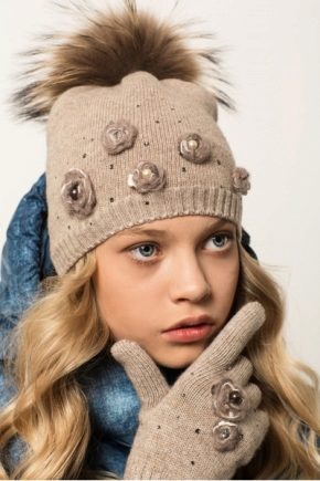 chapéus de inverno para meninas