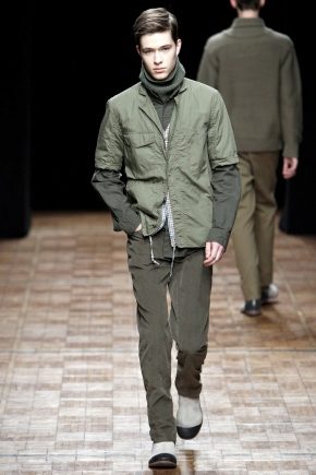 Estilo militar em moda masculina