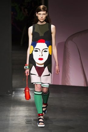 Pop-art style in clothes