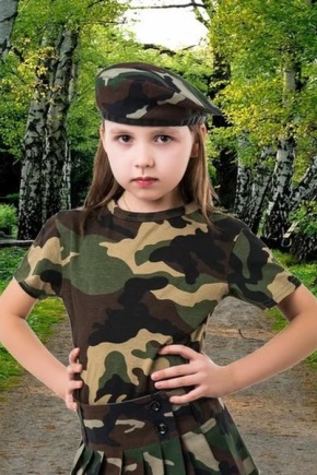 Camouflage clothing for children