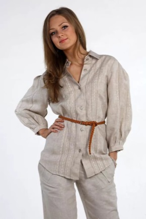 Linen women's clothing