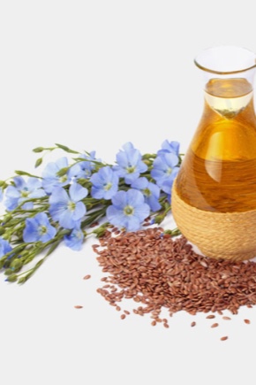 Linseed oil for hair