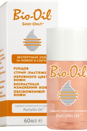 Oil from stretch marks Bio Oil