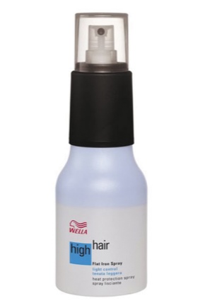 Spray de alisamento de cabelo
