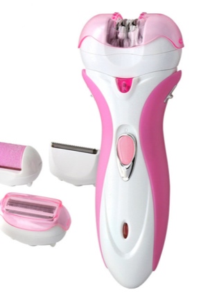 Kadınlar için elektrikli tıraş makinesi
