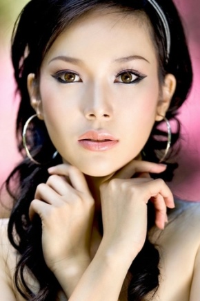 Maquiagem para olhos asiáticos