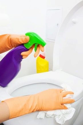 Como limpar o banheiro da pedra urinária em casa?