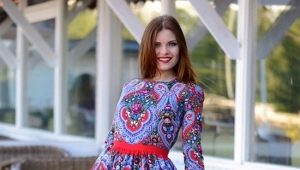 Dresses in Russian style - create a bright image!