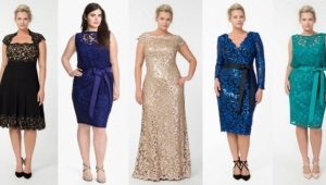 Krásné a elegantní společenské šaty pro obézní ženy