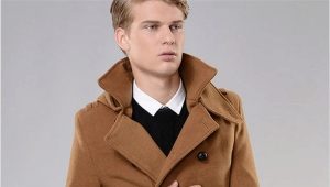 Men's demi-season coat