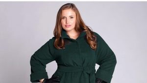 Coat for obese women