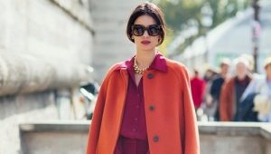 What to wear with an orange coat?