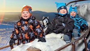 Kış için çocuklar için Fin tulumları - en iyi üreticilere genel bakış
