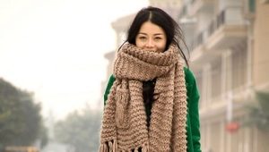 How to tie a long scarf?