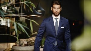 Men's fitted suits