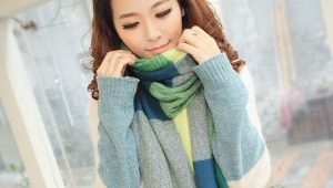 Stylish and warm cashmere scarf