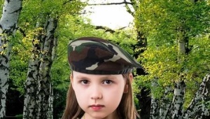 Camouflage clothing for children