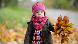 Vêtements d'automne pour enfants