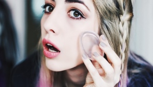 Silikonová houbička na make-up