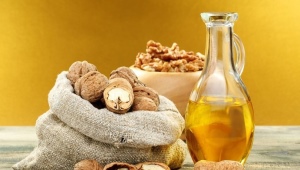 Nut oil for hair