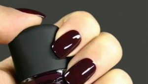 Gel polish design for long nails