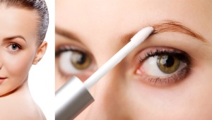 Eyebrow and eyelash gel