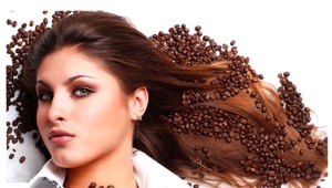 Hair mask with coffee