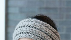 Knitted headband