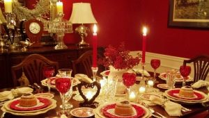 Servindo uma mesa festiva em casa: o arranjo de pratos e idéias de design