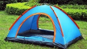 Hafif çadırlar: tercih edilen özellikler ve özellikler