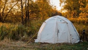 Tenda Pantai: fitur dan variasi model