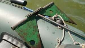 How to make an anchor for a PVC boat with your own hands?