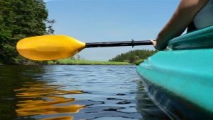Remos para kayaks: variedades y reglas de selección.
