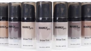 Tint for eyebrows Manly PRO: overview and rules of use