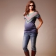 DIY maternity jeans