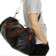 Leather sports bags for women and men