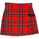 Scottish skirt in the wardrobe of fashionistas