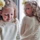 Beautiful knitted sweaters for girls