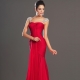 vestido de baile vermelho