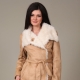 Umělé dámské kabáty z ovčí kůže