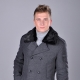 Pánský zimní krátký kabát