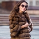 Fur coat from Barguzin sable