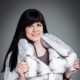 Fur coat from mink krestovka